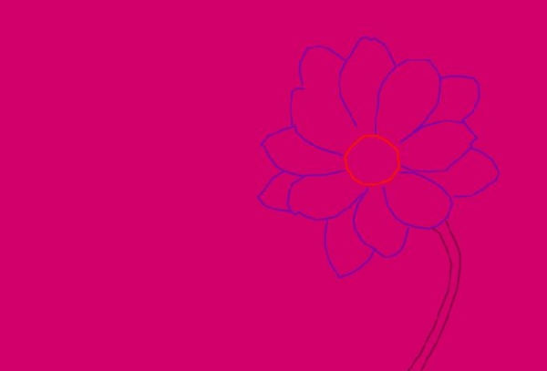 Creation of Flower: Step 2